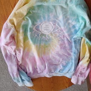 Rainbow Rollerskater Hoodie, SLC Skate Babes
